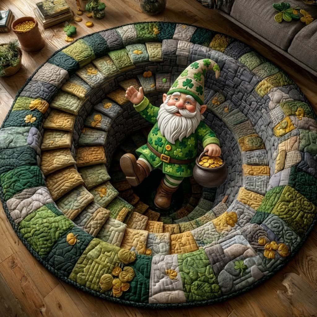 Irish Blessing Quilted Round Mat GFTOTG3296