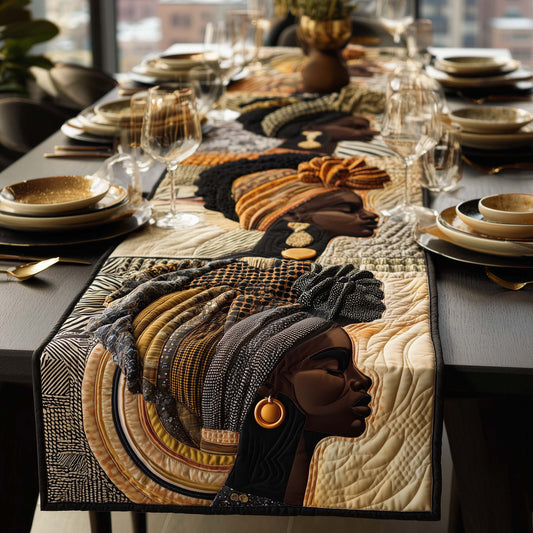 Melanin Queens Quilted Table Runner GFTOTG3308