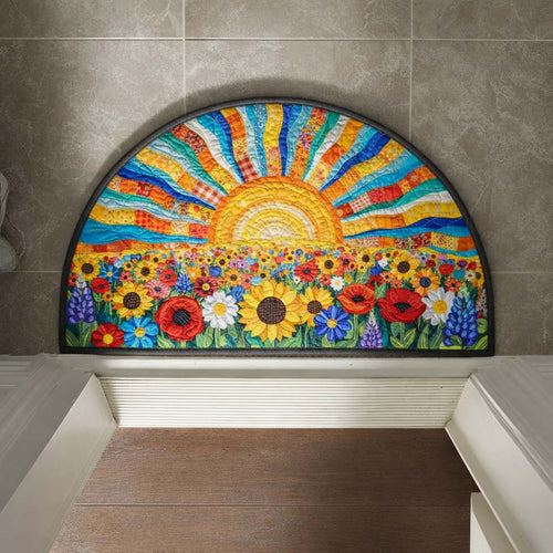 Floral Bloom Quilted Welcome Mat GFTOTG3329