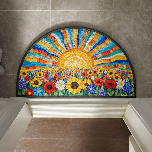 Floral Bloom Quilted Welcome Mat GFTOTG3329