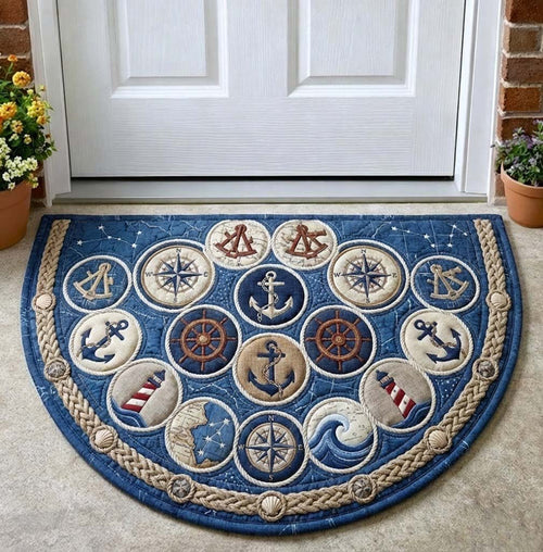 Ocean Breeze Quilted Welcome Mat GFTOTG3362
