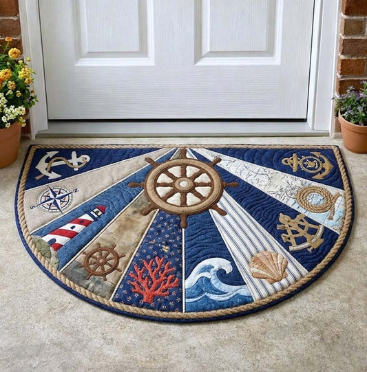 Ocean Breeze Quilted Welcome Mat GFTOTG3363
