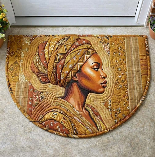 Melanin Queen Quilted Welcome Mat GFTOTG3406