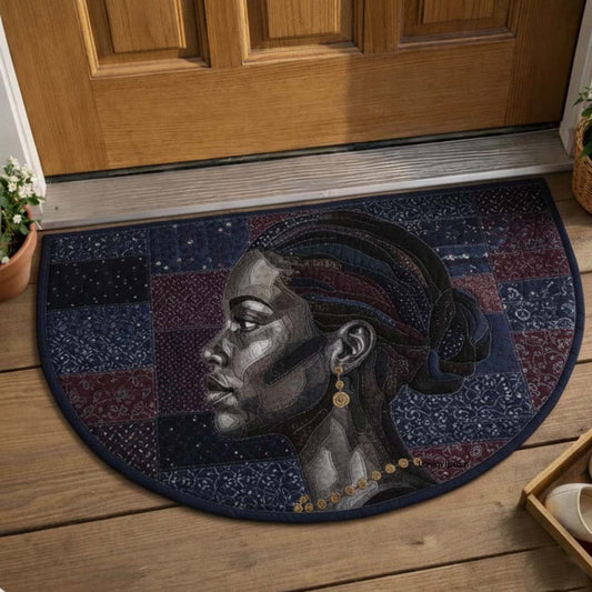 Melanin Queen Quilted Welcome Mat GFTOTG3407