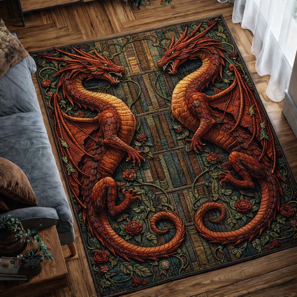 Twin Flames Area Rug GFTOTG3472