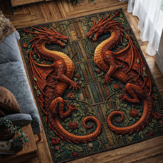 Twin Flames Area Rug GFTOTG3472