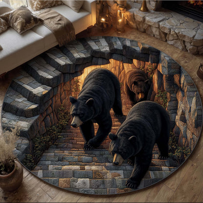 Forest Guardian Quilted Round Mat GFTOTG3483
