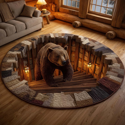Forest Guardian Quilted Round Mat GFTOTG3485