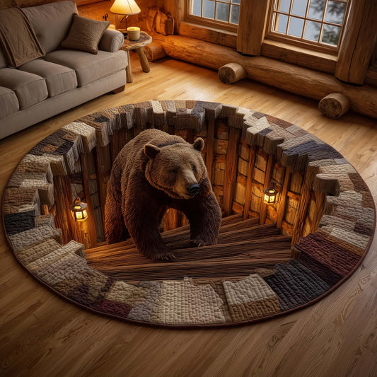 Forest Guardian Quilted Round Mat GFTOTG3485