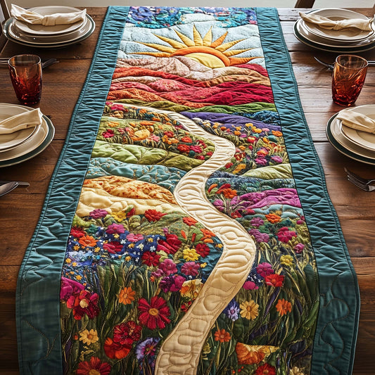 Blooming Path Quilted Table Runner GFTOTG3509