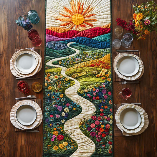 Blooming Path Quilted Table Runner GFTOTG3511