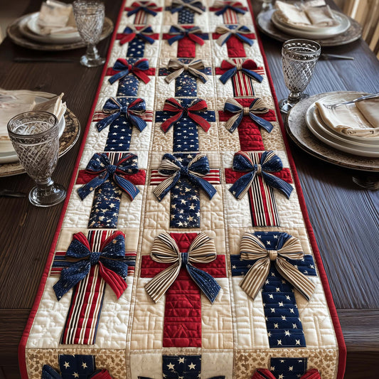 Freedom Valor Heritage Quilted Table Runner GFTOTG3535