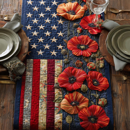 Freedom Valor Heritage Quilted Table Runner GFTOTG3539