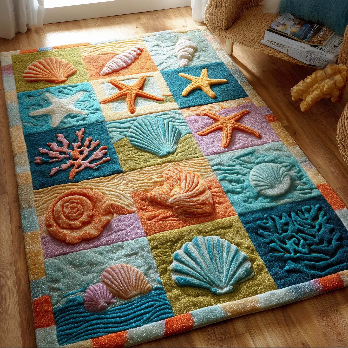 Sea Gems Area Rug GFTOTG3555