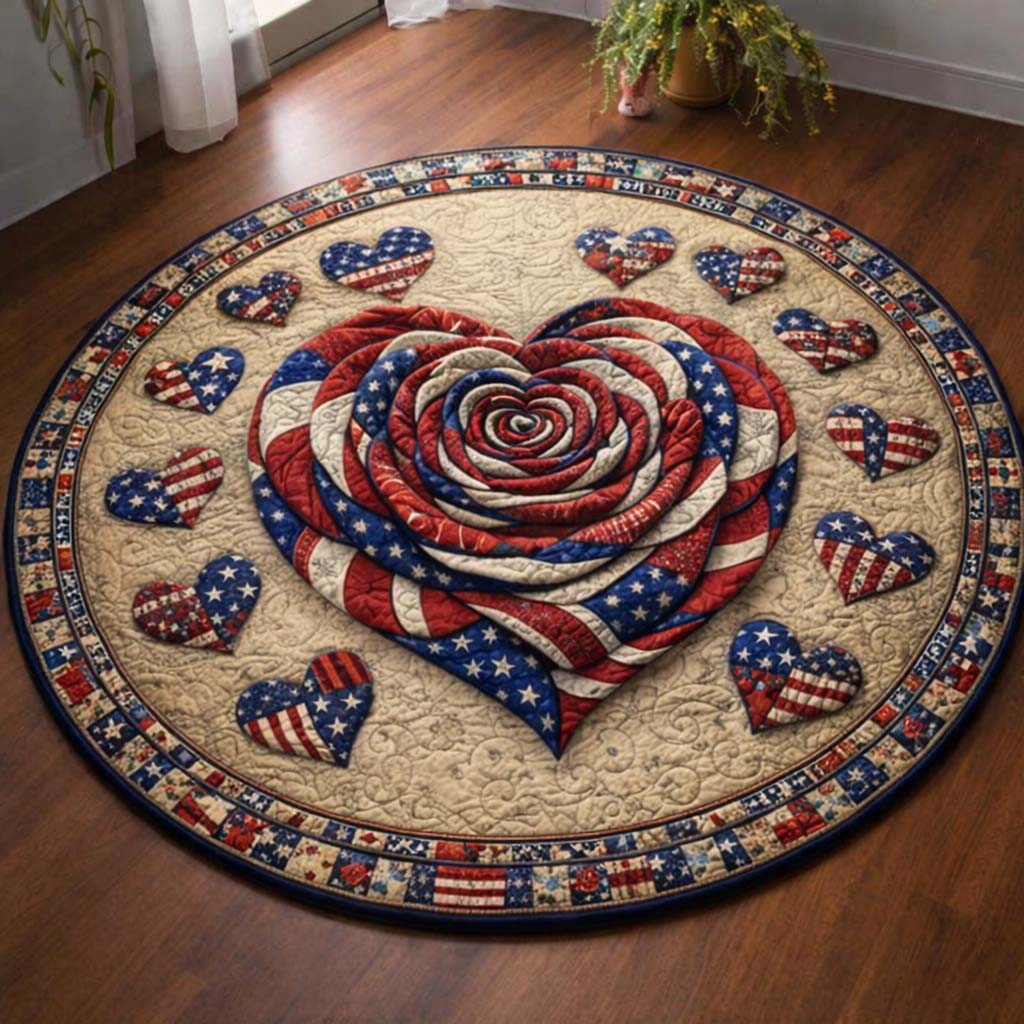Liberty Heritage Quilted Round Mat GFTOTG3575