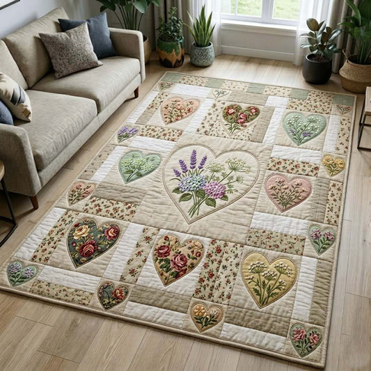 Flower Patchwork Area Rug GFTOTG3635C3
