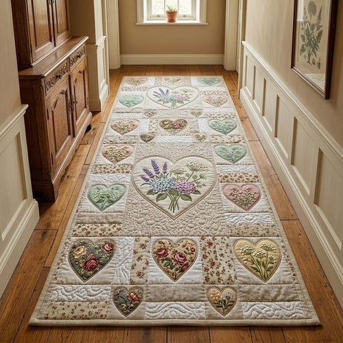 Flower Patchwork Runner Rug GFTOTG3635C6