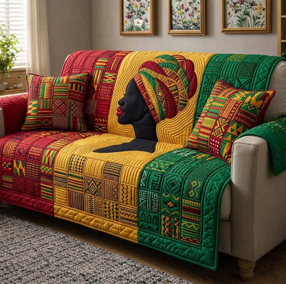 Soulful Her Quilted Sofa Cover GFTOTG3660