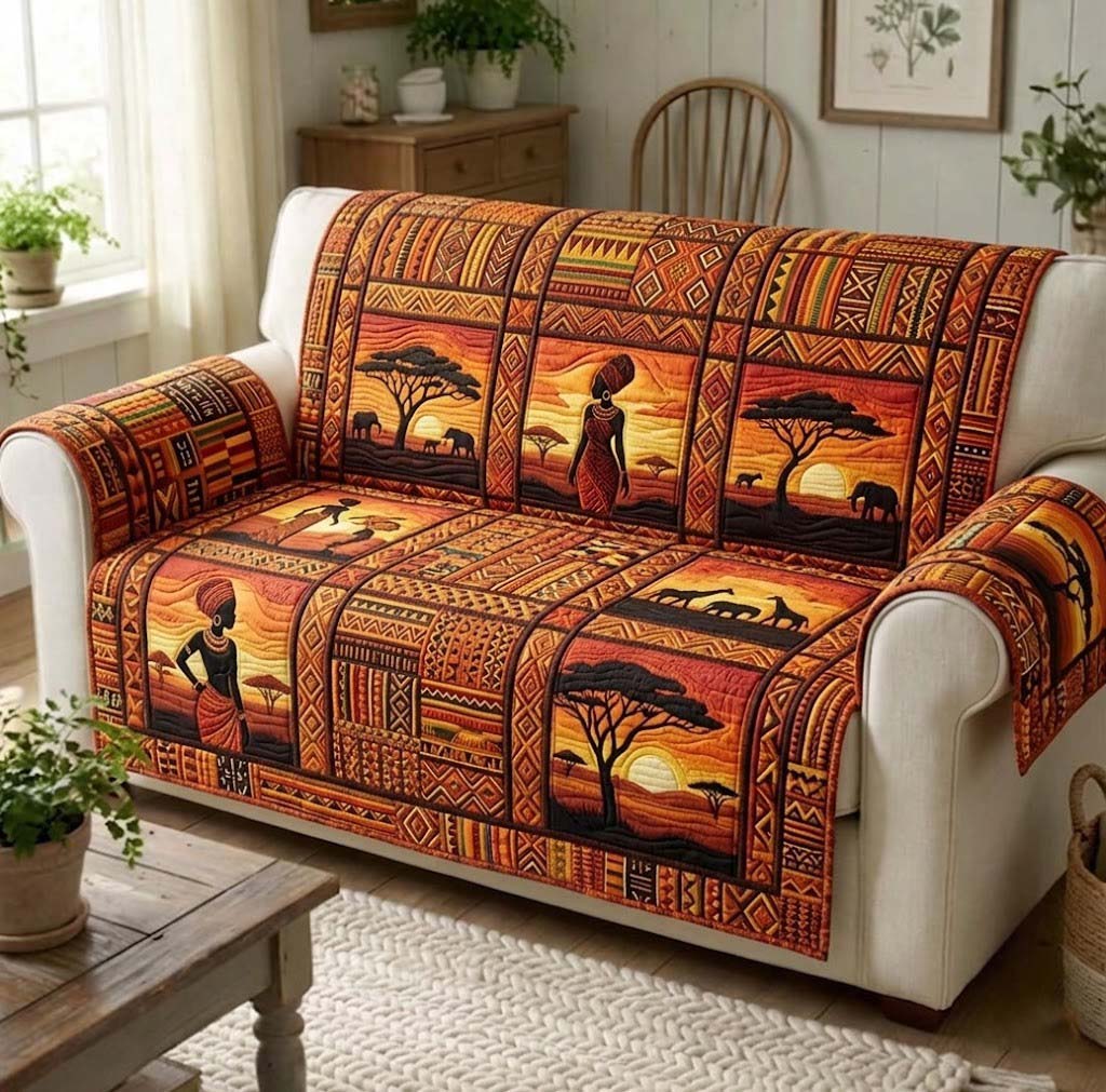 Soulful Her Quilted Sofa Cover GFTOTG3663