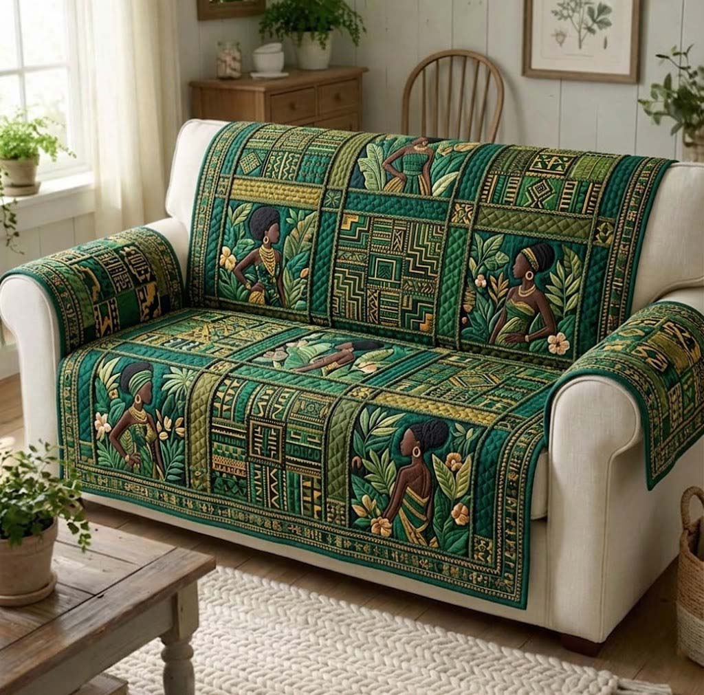 Soulful Her Quilted Sofa Cover GFTOTG3665