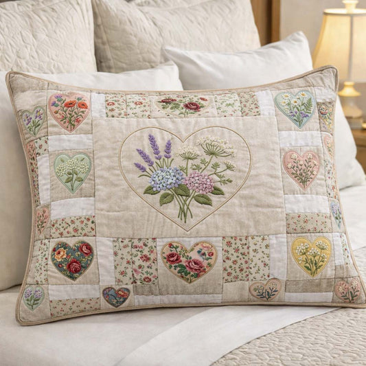 Flower Patchwork Bedding Pillow Case GFTOTG3723