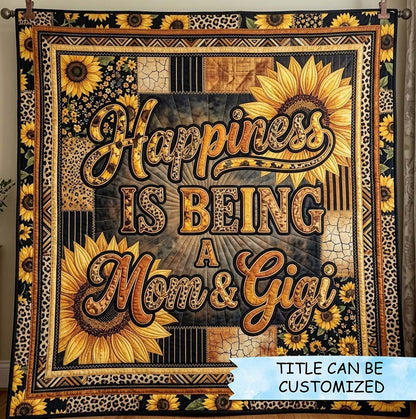 Timeless Motherhood Quilted Blanket QTCUZ GFTOTG3813