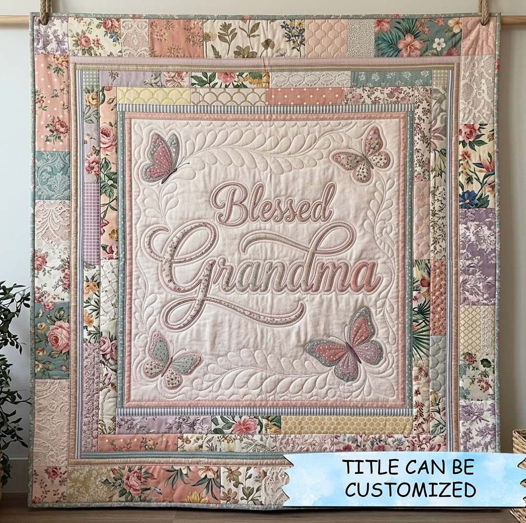 Timeless Motherhood Quilted Blanket QTCUZ GFTOTG3814