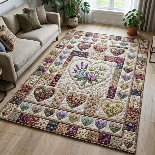 Flower Patchwork Area Rug GFTOTG3928