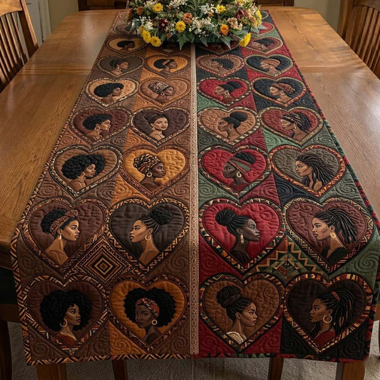 Melanin Queens Quilted Table Runner GFTOTG3940