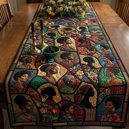 Melanin Queens Quilted Table Runner GFTOTG3941
