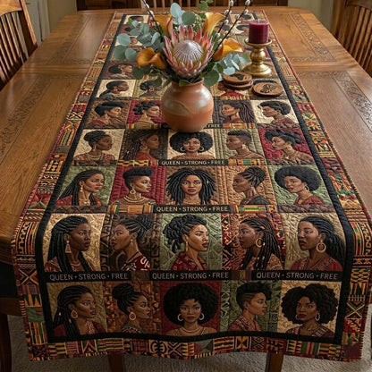 Melanin Queens Quilted Table Runner GFTOTG3942
