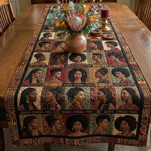 Melanin Queens Quilted Table Runner GFTOTG3942