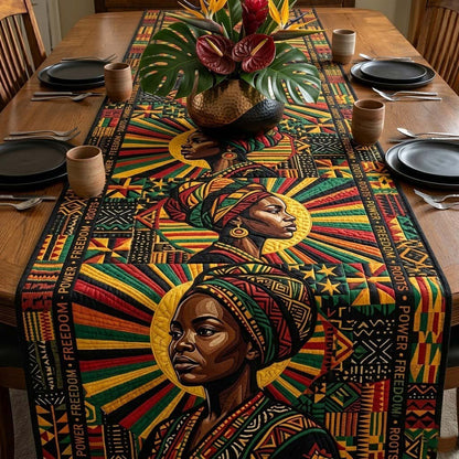 Melanin Queens Quilted Table Runner GFTOTG3943