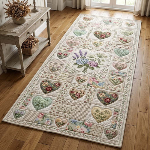 Flower Patchwork Runner Rug GFTOTG3966