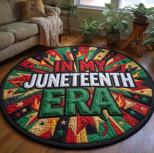 Juneteenth Quilted Round Mat GFTOTG4003