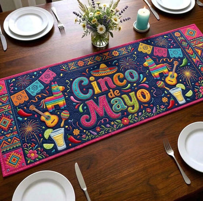 Cinco De Mayo Quilted Table Runner GFTOTG4010