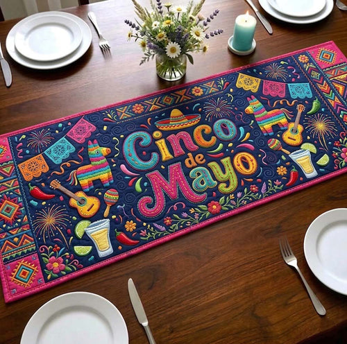 Cinco De Mayo Quilted Table Runner GFTOTG4010