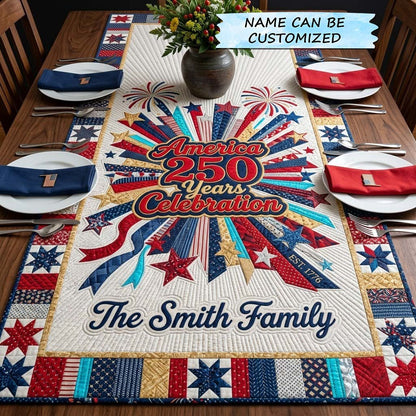 Liberty Heritage Quilted Table Runner QTCUZ GFTOTG4028