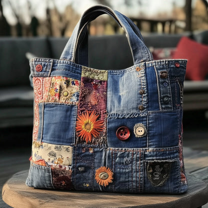 Upcycle Heritage Quilted Tote Bag GFTOTG569
