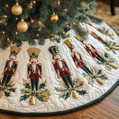 Nutcracker Quilted Tree Skirt GFTOTG722