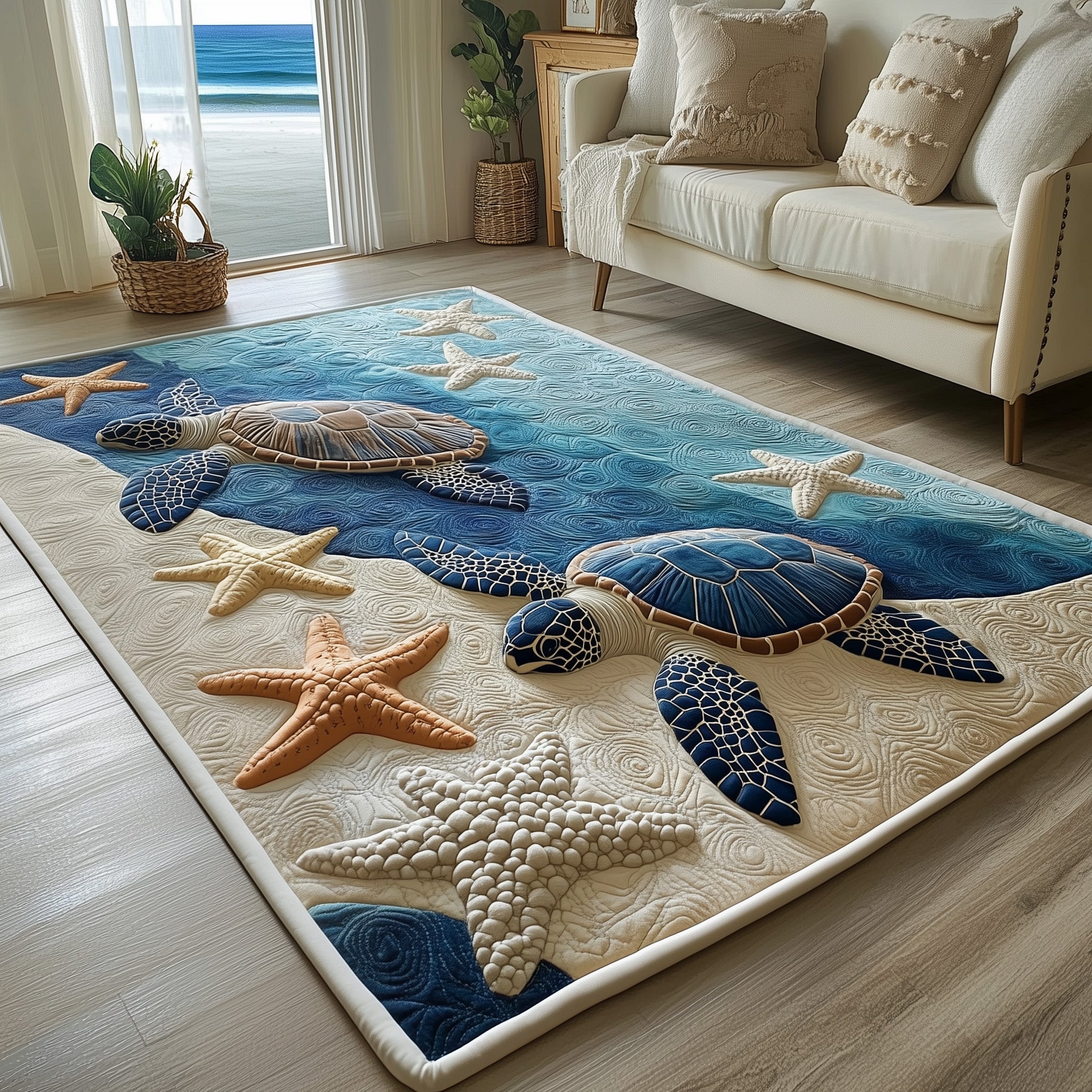 Turtle Area Rug GFTOTG933 – Willow Quilt