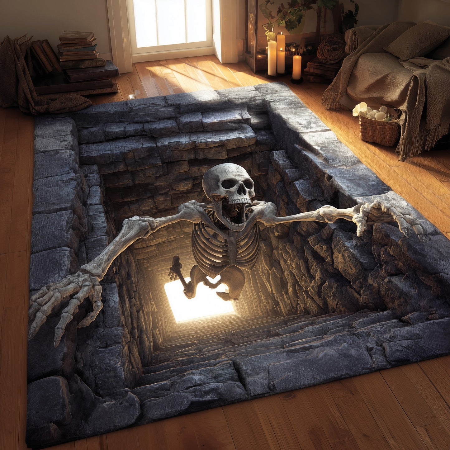 Skeleton Area Rug GFTOTG975