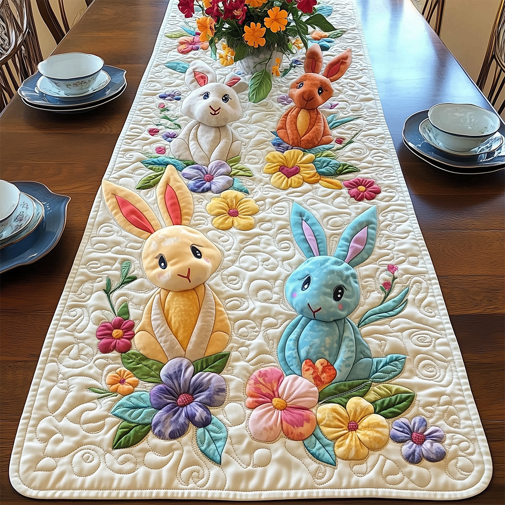 Easter Bunny Quilted Table Runner GFTOTL2272