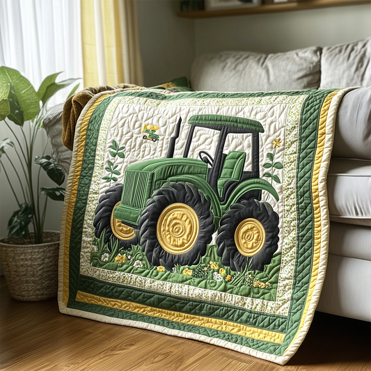 Tractor Quilted Blanket GFTOTL2402
