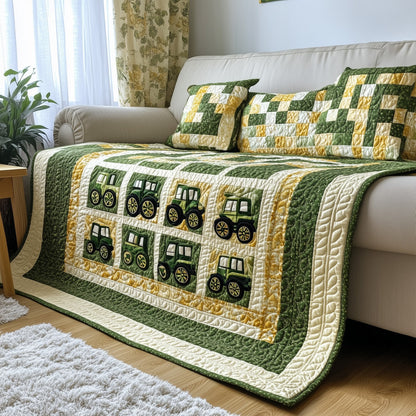 Baby Tractor Quilted Blanket GFTOTL2506