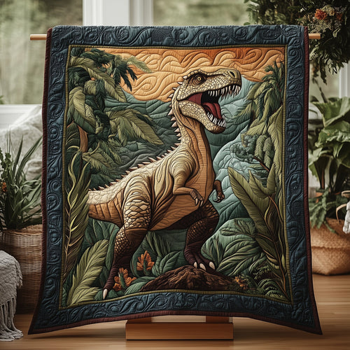 Raptor Dinosaur Quilted Blanket GFTOTL2527