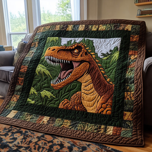 Raptor Dinosaur Quilted Blanket GFTOTL2530
