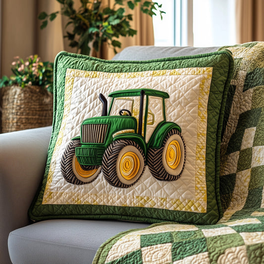 Tractor Quilted Pillow Case GFTOTL2574