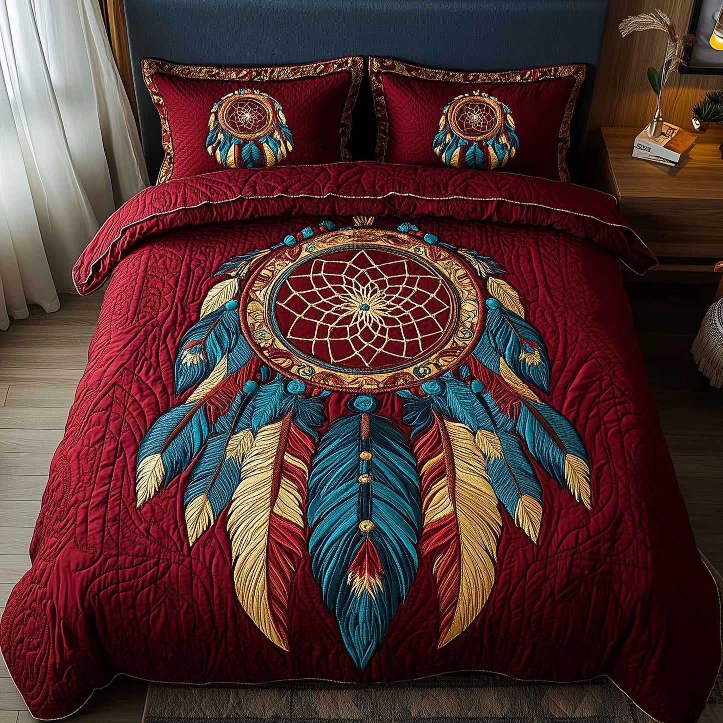 Whispering Dreams 3-Piece Quilted Bedding Set GFTOTL2675