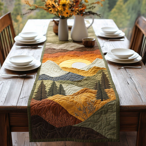 Mountain Life Quilted Table Runner GFTOTL3012